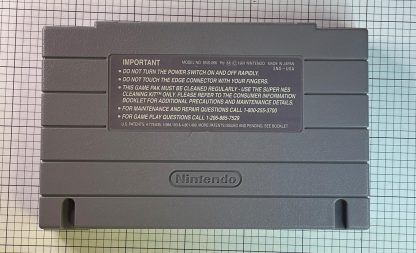 John Madden Football (Super Nintendo Entertainment System, 1991) Authentic - Image 2