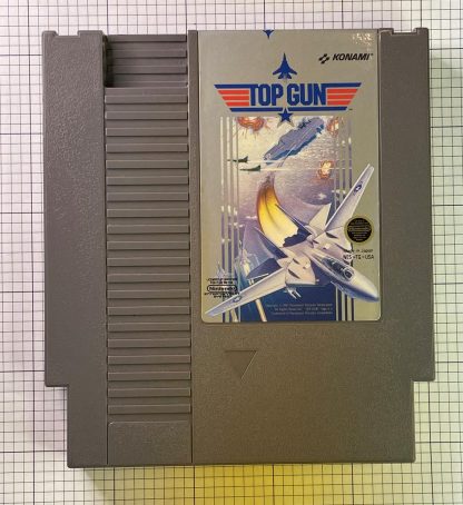 Top Gun (Nintendo Entertainment System, 1985) Tested Working
