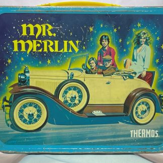 Mr. Merlin Vintage Metal Lunch Box - No Thermos