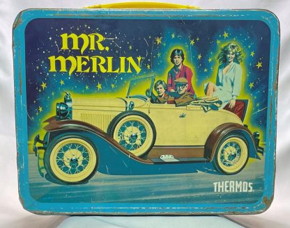 Mr. Merlin Vintage Metal Lunch Box - No Thermos