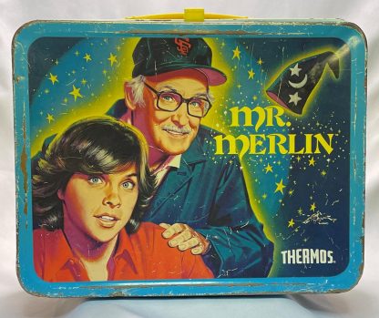 Mr. Merlin Vintage Metal Lunch Box - No Thermos - Image 4