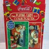 COCA COLA Santa Christmas Tin and Bicycle Playing Cards Set NEW IN BOX - Image 4