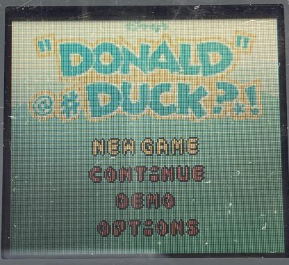 Disney's Donald Duck: Goin' Quackers Nintendo Game Boy Color - Cleaned & Tested - Image 5