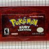 Pokemon Ruby Version Game Boy Advance - Tested Saves w/ File!