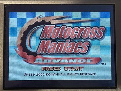 Motocross Maniacs Advance (Game Boy Advance 2002) Authentic Tested - Image 4
