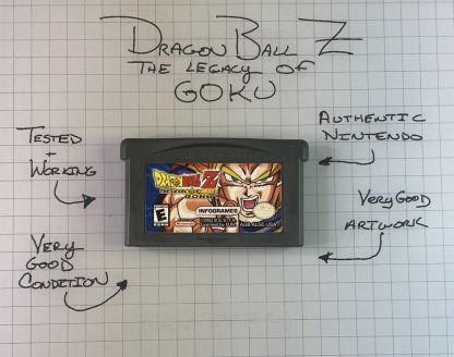 Dragon Ball Z: The Legacy of Goku Game Boy Advance Nintendo GBA Authentic