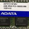AD73I1C1674EV GENUINE ADATA LAPTOP MEMORY 4GB DDR3 PC3-10600S (A)(CA612) - Image 3