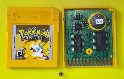 Pokemon Yellow Version (Game Boy, 1999) Authentic *NEW BATTERY* w/ Save Game - READ - Image 6