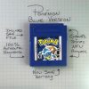 Pokemon Blue (Game Boy Color, 1998) Authentic *NEW BATTERY* w/ Save Game