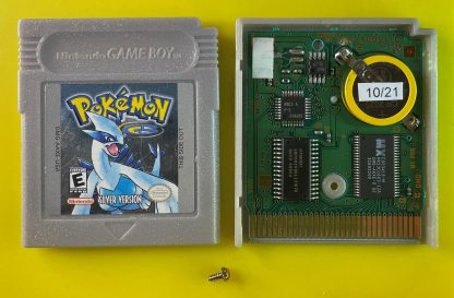 Pokemon Silver (Game Boy Color, 2000) Authentic *NEW BATTERY* & Save Game - Image 3