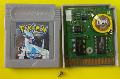 Pokemon Silver (Game Boy Color, 2000) Authentic *NEW BATTERY* & Save Game - Image 2
