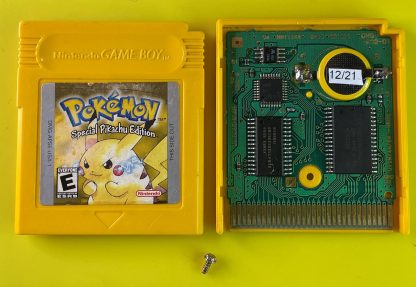 Pokemon Yellow Version (Game Boy, 1999) Authentic *NEW BATTERY* w/ Save Game - Image 2