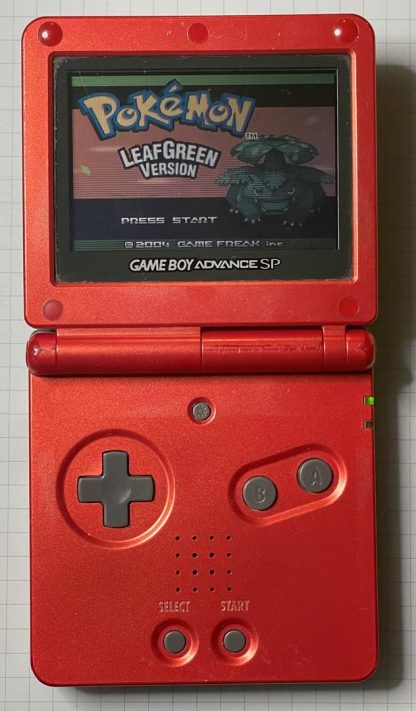 Nintendo Game Boy Advance SP - ASG-001 W/ Charger and NEW BATTERY!