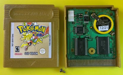 Pokemon Gold Version - Authentic **NEW BATTERY** W/ Save Game - Image 2