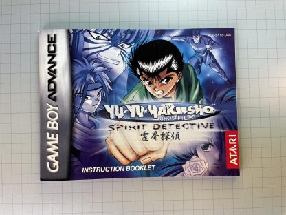 Yu Yu Hakusho Ghost Files: Spirit Detective (Nintendo Game Boy Advance, 2003) Game & Manual - Image 5