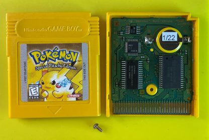 Pokemon Yellow Version (Game Boy, 1999) Authentic *NEW BATTERY* w/ Save Game - Image 2