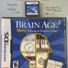 Brain Age 2 -  More Training in Minutes a Day! - (Nintendo DS, 2007) Complete