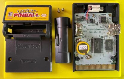 Pokemon Pinball (Game Boy, 1999) Authentic *NEW BATTERY* w/ Full Pokedex - Image 3