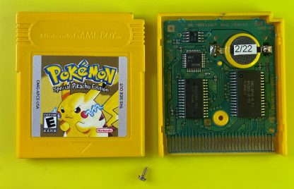 Pokemon Yellow Version (Game Boy, 1999) Authentic *NEW BATTERY* w/ Save Game - Image 2
