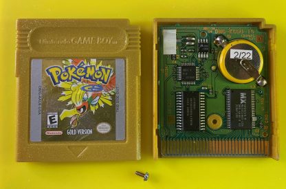 Pokemon Gold Version - Authentic *NEW BATTERY* w/ Save Game - Image 2