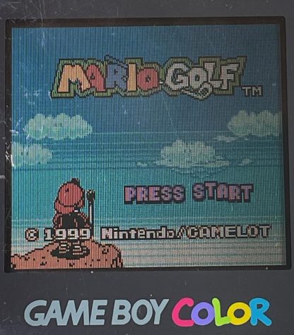 Mario Golf (Nintendo Game Boy Color, 1999) - Authentic & NEW BATTERY - Image 5