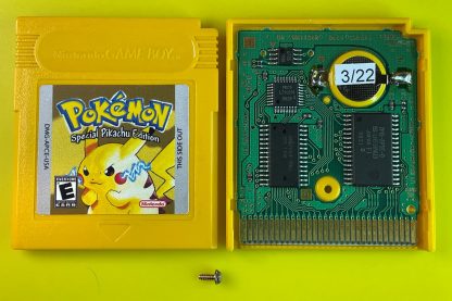 Pokemon Yellow Version (Game Boy, 1999) Authentic *NEW BATTERY* w/ Save Game - Image 2