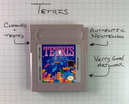 Tetris for Game Boy (Nintendo 1989) Authentic Tested