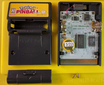 Pokemon Pinball (Game Boy, 1999) Authentic *NEW BATTERY* w/ Full Pokedex - Image 2