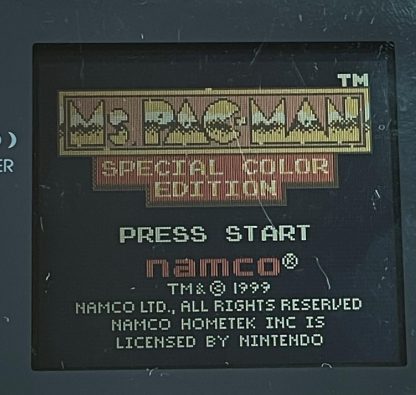 Ms. Pac-Man Special Color Edition (1999) - Nintendo Game Boy Color GBC - Image 6
