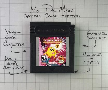 Ms. Pac-Man Special Color Edition (1999) - Nintendo Game Boy Color GBC