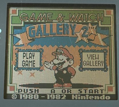 Game and Watch Gallery 2 (Nintendo Gameboy Color, 1997) NEW BATTERY - Tested! - Image 5