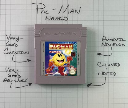 Pac-Man Namco (Nintendo Game Boy, 1991) Authentic - Tested