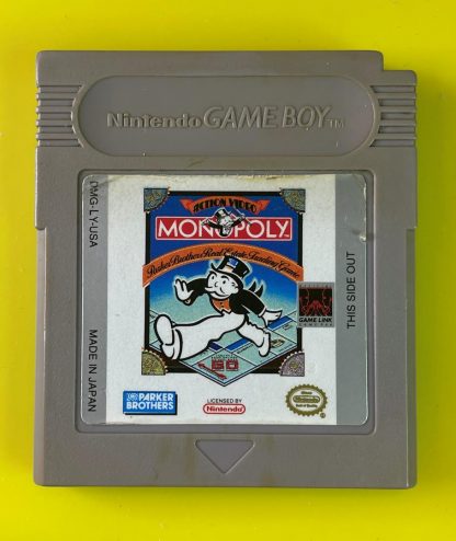 Monopoly (Nintendo Game Boy, 1999) Authentic Tested