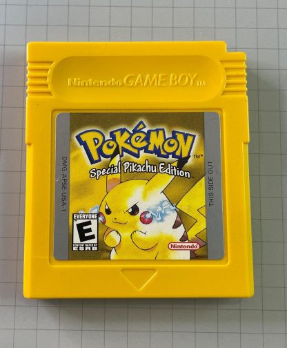Pokemon Yellow Version (Game Boy, 1999) Authentic *NEW BATTERY* w/ Save Game - Image 3
