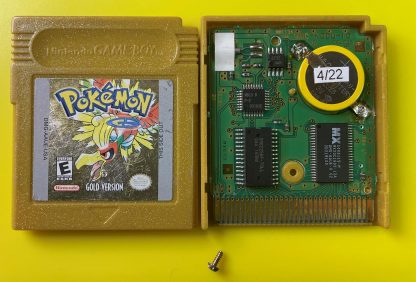 Pokemon Gold Version - Authentic *NEW BATTERY* w/ Save Game - Image 2