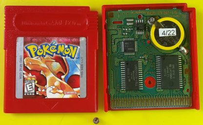 Pokemon Red Version (Game Boy, 1998) Authentic! NEW BATTERY & SAVE GAME! - Image 2