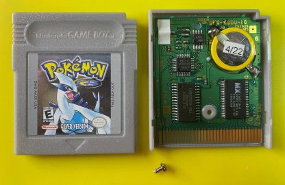 Pokemon Silver (Game Boy Color, 2000) Authentic *NEW BATTERY* & Save Game - Image 2