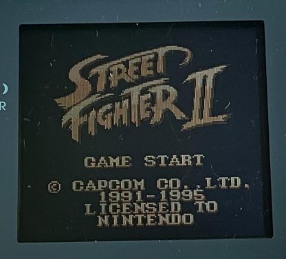 Street Fighter II 2 (Nintendo Game Boy, 1995) Tested Authentic Original Game boy - Image 5