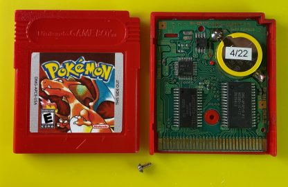 Pokemon Red Version (Game Boy, 1998) Authentic! NEW BATTERY & SAVE GAME! - Image 2