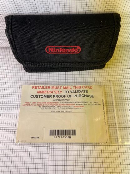 Nintendo Game Boy Original RED Play it Loud DMG-01-Rare Retail Case & Game Pouch - Image 10