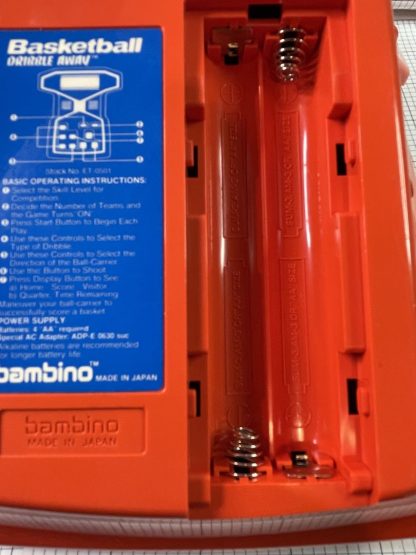 BAMBINO BASKETBALL Vintage 1979 Electronic Tabletop Video Arcade Game Working - Image 6