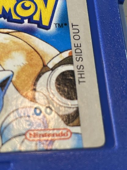 Pokemon Blue (Game Boy Color, 1998) Authentic *NEW BATTERY* w/ Save Game - Image 8