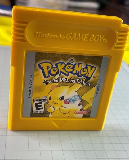 Pokemon Yellow Version (Game Boy, 1999) Authentic *NEW BATTERY* w/ Save Game - Image 5