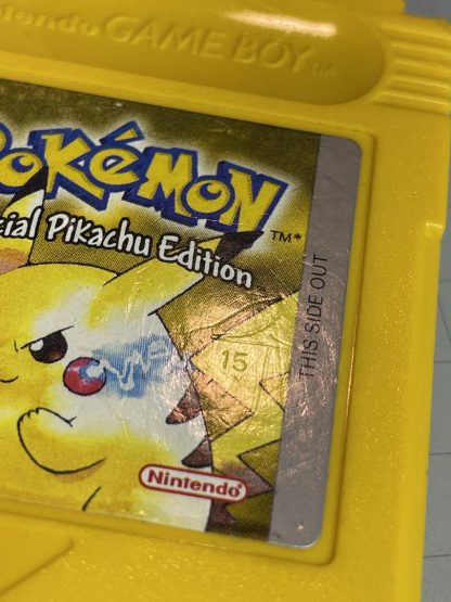 Pokemon Yellow Version (Game Boy, 1999) Authentic *NEW BATTERY* w/ Save Game - Image 6