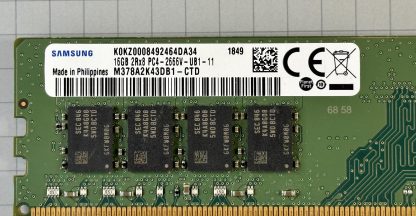 Samsung 16GB (1 x 16GB) PC4-21300 DDR4 2666V Desktop UDIMM M378A2K43DB1-CTD - Image 3