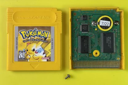 Pokemon Yellow Version (Game Boy, 1999) Authentic *NEW BATTERY* w/ Save Game - Image 4