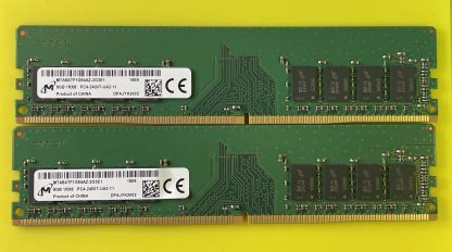 16GB MICRON MTA8ATF1G64AZ-2G3E1 (2 X 8GB) PC4-19200 2400T MHZ DESKTOP RAM