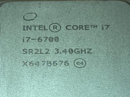 Intel Core i7-6700 3.40GHz Quad Core LGA1151 64-Bit 8MB 65W Processor SR2L2 - Image 3