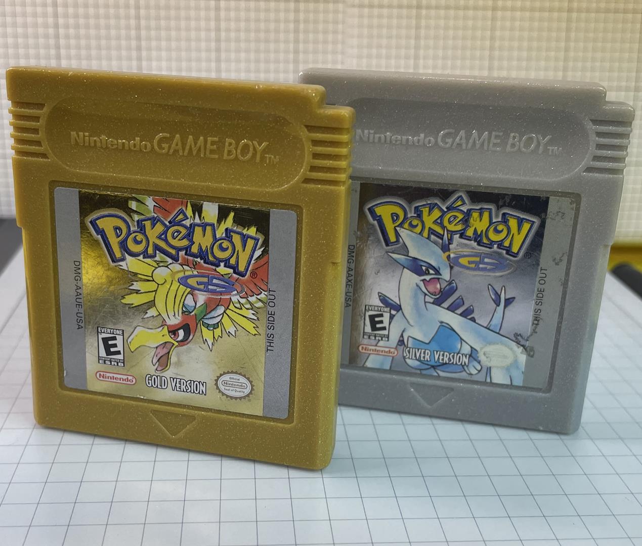 Nintendo Gameboy Color Pokemon Gold Version game Authentic Cartridge  Vintage 