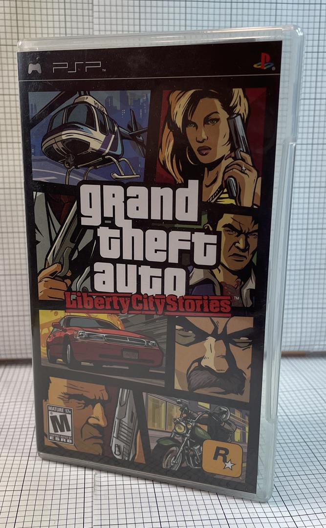 Grand Theft Auto GTA Liberty City Stories Sony PSP COMPLETE Map